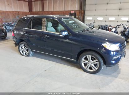 Lot #2992835192 2015 MERCEDES-BENZ ML 350 4MATIC