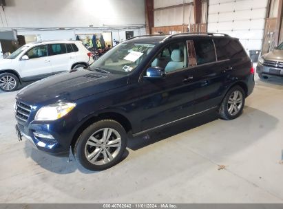 Lot #2992835192 2015 MERCEDES-BENZ ML 350 4MATIC