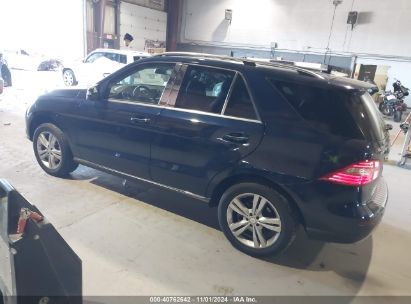 Lot #2992835192 2015 MERCEDES-BENZ ML 350 4MATIC