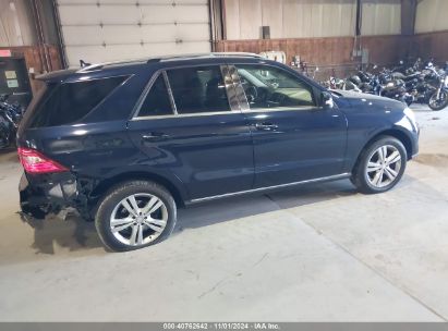 Lot #2992835192 2015 MERCEDES-BENZ ML 350 4MATIC