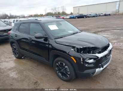 Lot #2995295351 2022 CHEVROLET TRAILBLAZER AWD LT