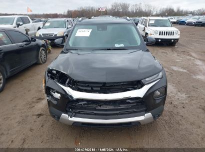 Lot #2995295351 2022 CHEVROLET TRAILBLAZER AWD LT