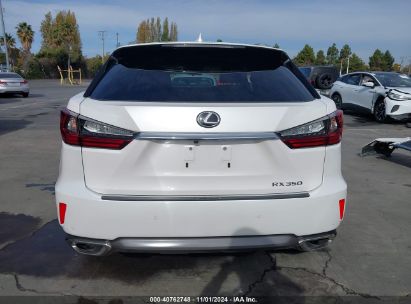 Lot #2992832424 2017 LEXUS RX 350