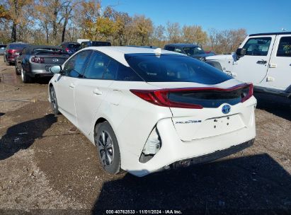 Lot #3056070113 2018 TOYOTA PRIUS PRIME PREMIUM