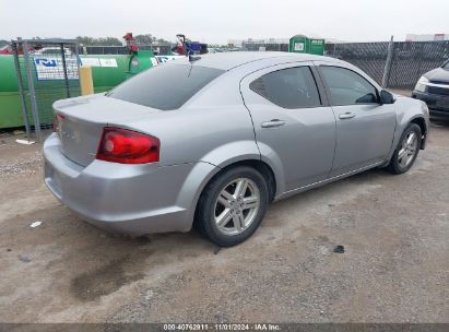 Lot #2997781272 2013 DODGE AVENGER SXT