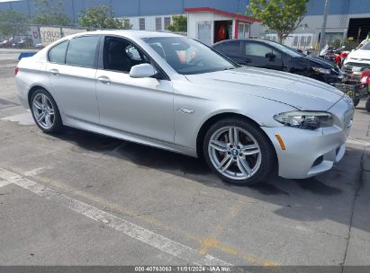 Lot #3037532950 2012 BMW 5 SERIES 550I