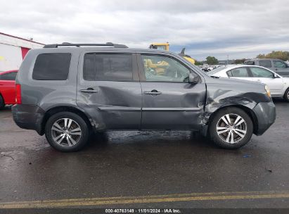 Lot #3035095040 2013 HONDA PILOT EX-L