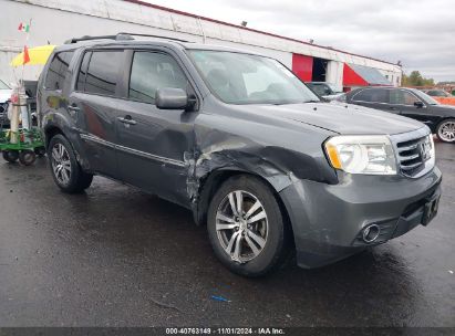 Lot #3035095040 2013 HONDA PILOT EX-L