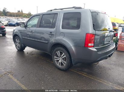 Lot #3035095040 2013 HONDA PILOT EX-L