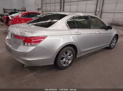 Lot #3035084506 2012 HONDA ACCORD 2.4 SE