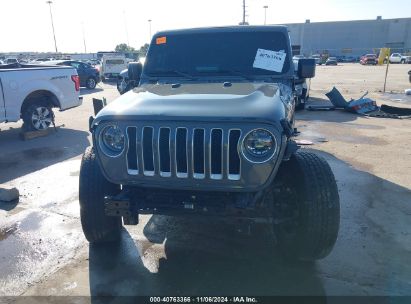 Lot #3050083985 2022 JEEP WRANGLER UNLIMITED SAHARA 4X4