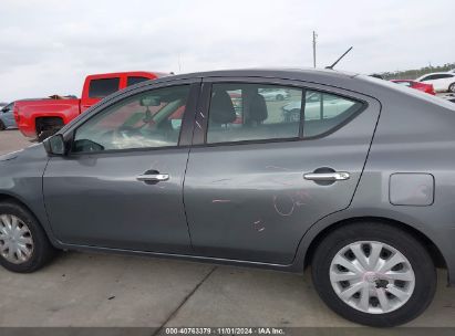 Lot #3036721827 2019 NISSAN VERSA 1.6 SV