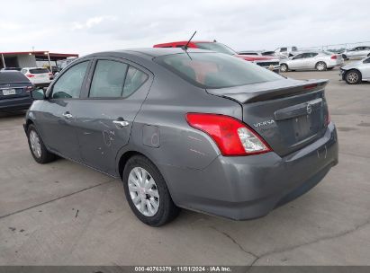 Lot #3036721827 2019 NISSAN VERSA 1.6 SV