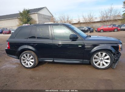 Lot #3035084503 2013 LAND ROVER RANGE ROVER SPORT HSE