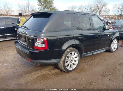 Lot #3035084503 2013 LAND ROVER RANGE ROVER SPORT HSE