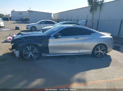 Lot #3042562728 2018 INFINITI Q60 3.0T LUXE