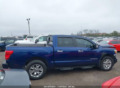 Lot #3035084495 2021 NISSAN TITAN SV 4X4