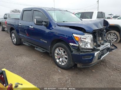 Lot #3035084495 2021 NISSAN TITAN SV 4X4