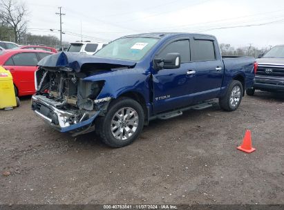 Lot #3035084495 2021 NISSAN TITAN SV 4X4