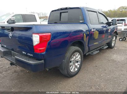 Lot #3035084495 2021 NISSAN TITAN SV 4X4