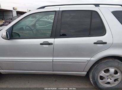 Lot #3056472443 2004 MERCEDES-BENZ ML 350 4MATIC