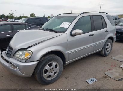 Lot #3056472443 2004 MERCEDES-BENZ ML 350 4MATIC