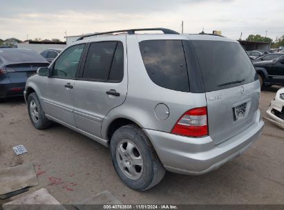 Lot #3056472443 2004 MERCEDES-BENZ ML 350 4MATIC