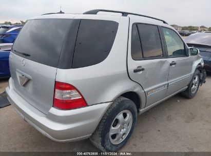 Lot #3056472443 2004 MERCEDES-BENZ ML 350 4MATIC