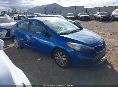 Lot #2996536214 2014 KIA FORTE LX