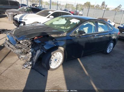 Lot #3035095023 2016 FORD FUSION HYBRID SE