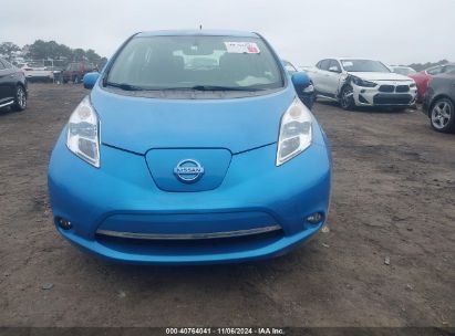 Lot #3035073876 2013 NISSAN LEAF SL