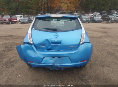 Lot #3035073876 2013 NISSAN LEAF SL