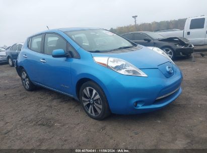 Lot #3035073876 2013 NISSAN LEAF SL