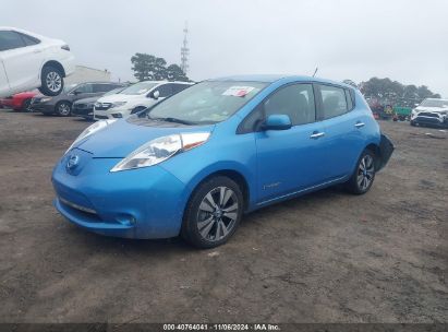 Lot #3035073876 2013 NISSAN LEAF SL