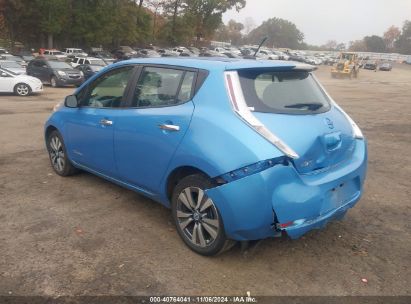 Lot #3035073876 2013 NISSAN LEAF SL