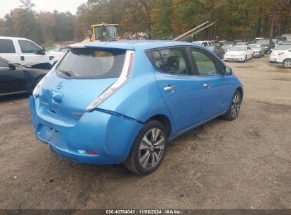 Lot #3035073876 2013 NISSAN LEAF SL