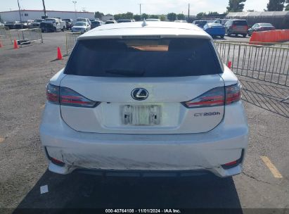 Lot #2992832413 2015 LEXUS CT 200H