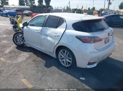 Lot #2992832413 2015 LEXUS CT 200H