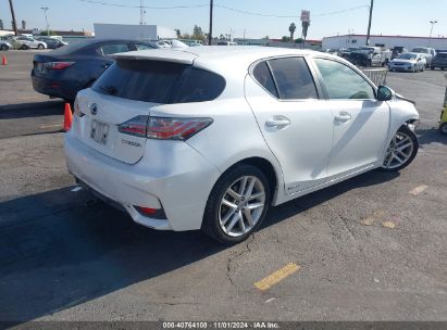 Lot #2992832413 2015 LEXUS CT 200H