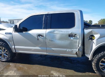 Lot #3035073865 2015 FORD F-150 LARIAT