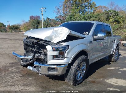 Lot #3035073865 2015 FORD F-150 LARIAT