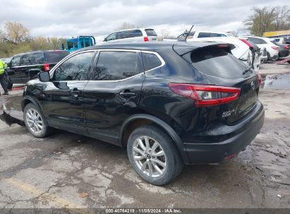 Lot #3054887974 2021 NISSAN ROGUE SPORT S FWD XTRONIC CVT