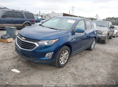 Lot #2996536209 2021 CHEVROLET EQUINOX FWD LT