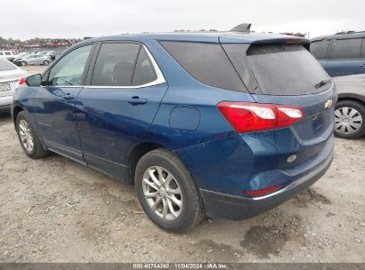 Lot #2996536209 2021 CHEVROLET EQUINOX FWD LT