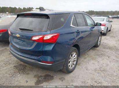 Lot #2996536209 2021 CHEVROLET EQUINOX FWD LT