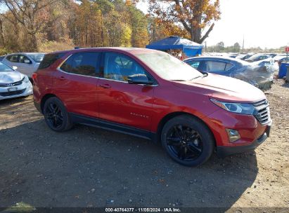 Lot #2995294974 2020 CHEVROLET EQUINOX FWD LT 1.5L TURBO