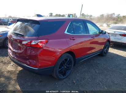 Lot #2995294974 2020 CHEVROLET EQUINOX FWD LT 1.5L TURBO