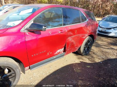 Lot #2995294974 2020 CHEVROLET EQUINOX FWD LT 1.5L TURBO