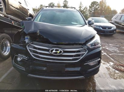 Lot #3051083681 2017 HYUNDAI SANTA FE SPORT 2.4L