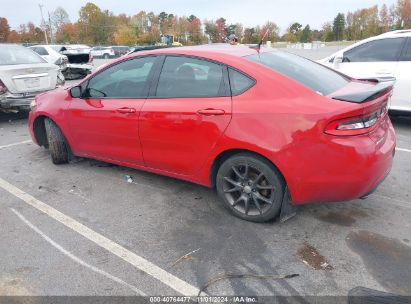 Lot #3035073856 2016 DODGE DART SXT